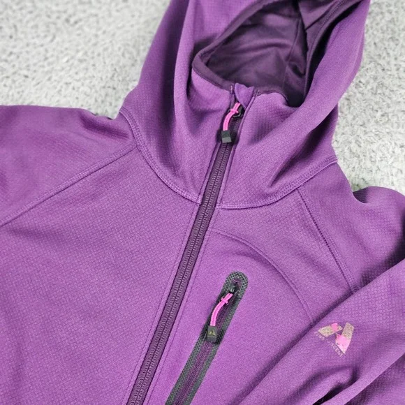 Eddie Bauer Jacket Womens XS First Ascent Hooded Full Zip Outdoor Softshell - Picture 1 of 14